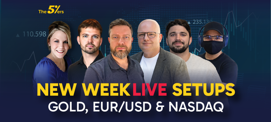 Gold EUR/USD & NASDAQ – New Week, New Trades LIVE
